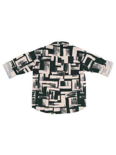 Gracecharm Boys Cotton Casual Shirt and Pant Set