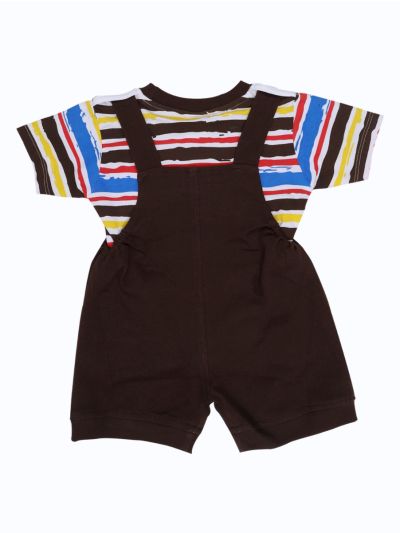 Graceful Essence Readymade Dungaree Set for Baby Boy