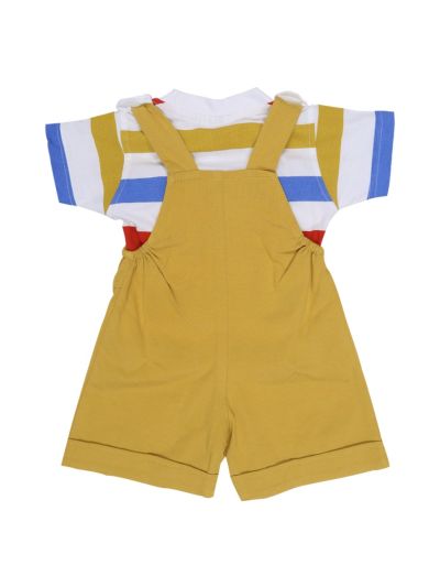 Graceful Essence Readymade Dungaree Set for Baby Boy