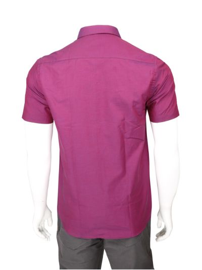 Vitomine Men’s Premium Micro Dobby Half Sleeve Shirt