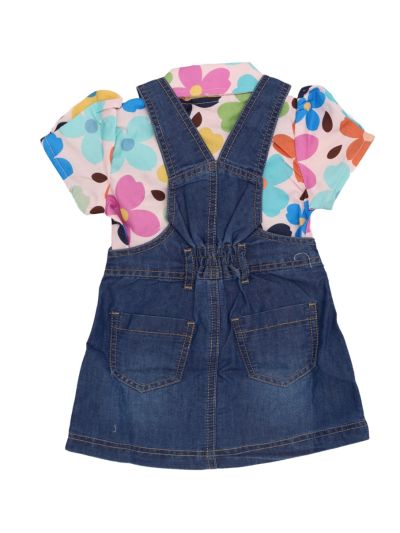 Graceful Essence Cotton Girls Fancy Readymade Western Frock