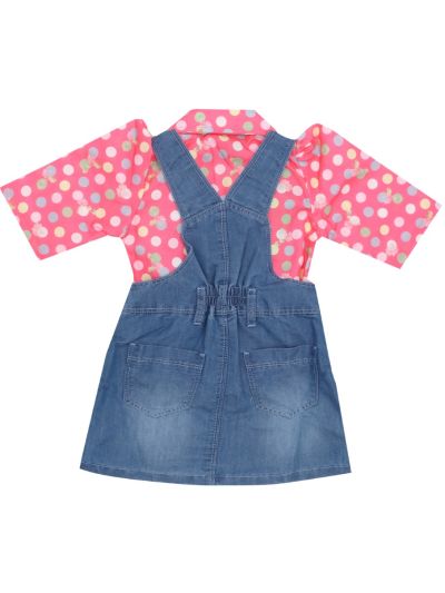 Graceful Essence Cotton Girls Fancy Readymade Western Frock