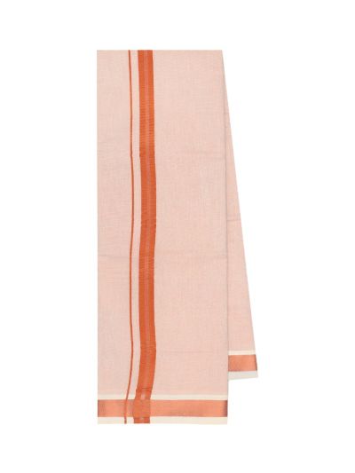 KKV Men’s Full Sleeve Tissue Cotton Readymade Shirt and Dhoti Set