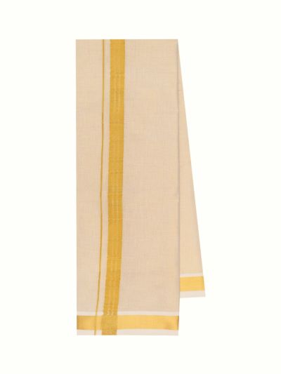 KKV Men’s Full Sleeve Tissue Cotton Readymade Shirt and Dhoti Set