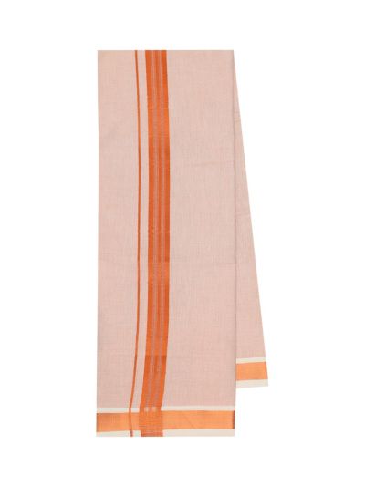 KKV Men’s Full Sleeve Tissue Cotton Readymade Shirt and Dhoti Set