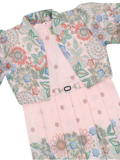 Graceful Essence Cotton Girls Fancy Readymade Western Frock