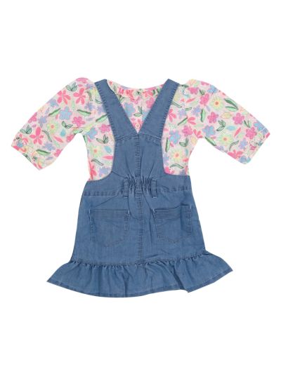 Graceful Essence Cotton Girls Fancy Readymade Western Frock