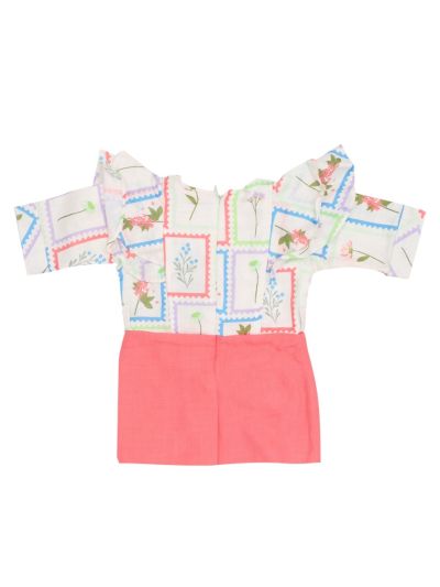 Graceful Essence Imported Girls Fancy Readymade Western Frock