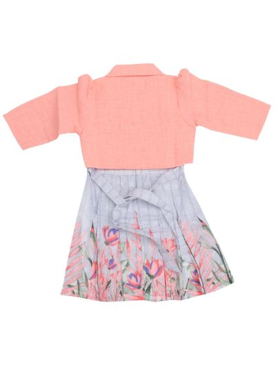 Graceful Essence Imported Girls Fancy Readymade Western Frock