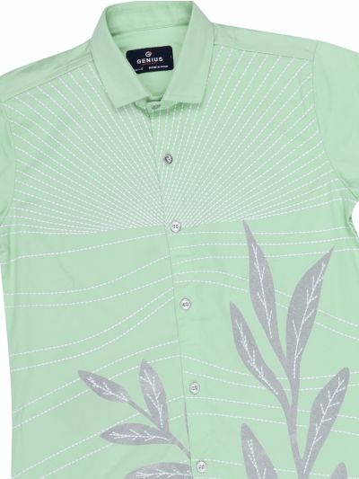 Gracecharm Boys Cotton Casual Full Sleeve Shirt