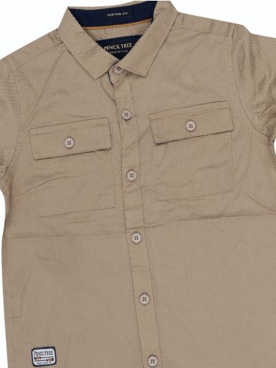 Gracecharm Boys Cotton Casual Full Sleeve Shirt