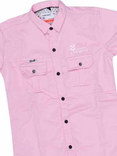 Gracecharm Boys Denim Casual Full Sleeve Shirt