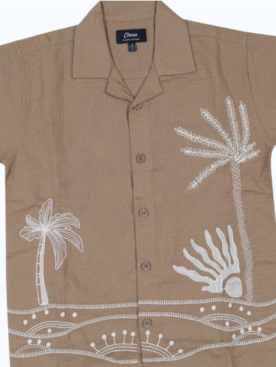 Gracecharm Boys Cotton Casual Full Sleeve Shirt