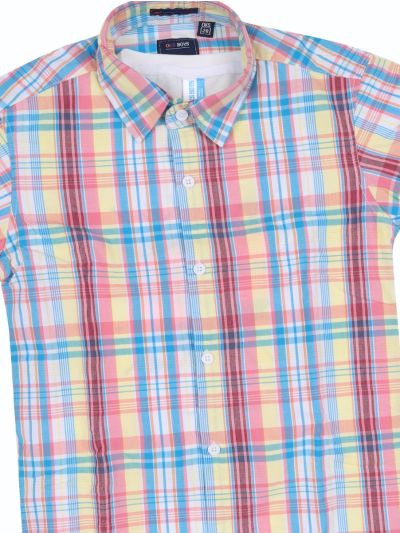 Gracecharm Boys Cotton Casual Full Sleeve Shirt