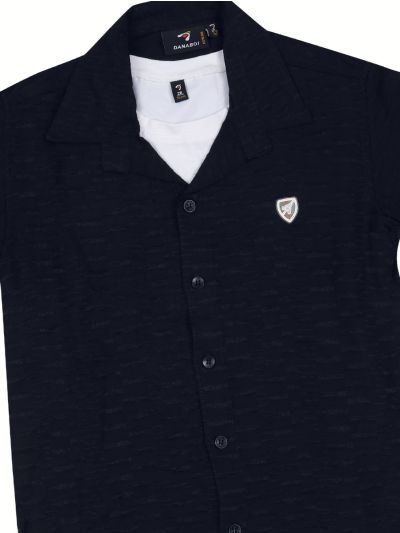 Gracecharm Boys Rayon Casual Full Sleeve Shirt