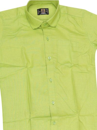 KKV Boys Cotton Half Sleeve Readymade Shirt and Dhoti Set
