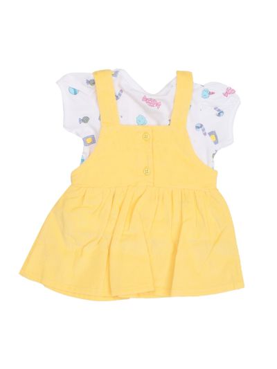 Graceful Essence Baby Girls Cotton Mix Readymade Frock 