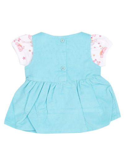 Graceful Essence Baby Girls Cotton Mix Readymade Frock 