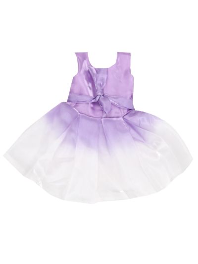 Graceful Essence Satin Imported Readymade Baby Girls Frock