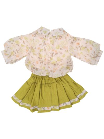 Graceful Essence Chiffon Readymade Girls Frock