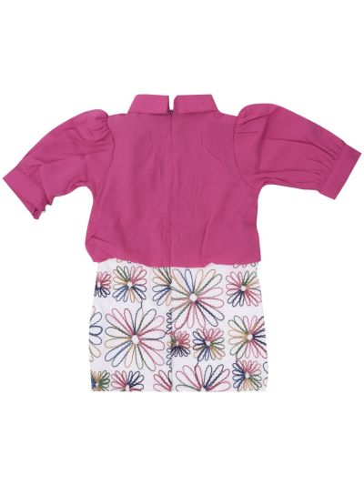 Graceful Essence Chiffon Readymade Baby Girls Frock