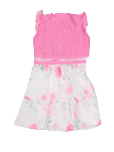 Graceful Essence Cotton Mix Readymade Girls Frock