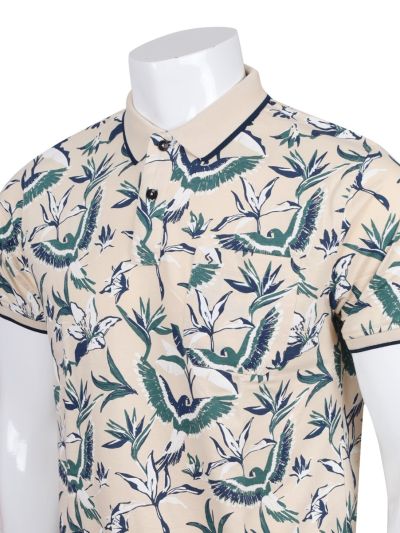 Classic Polo Men’s Premium Cotton Collar Half Sleeve Casual T-Shirt