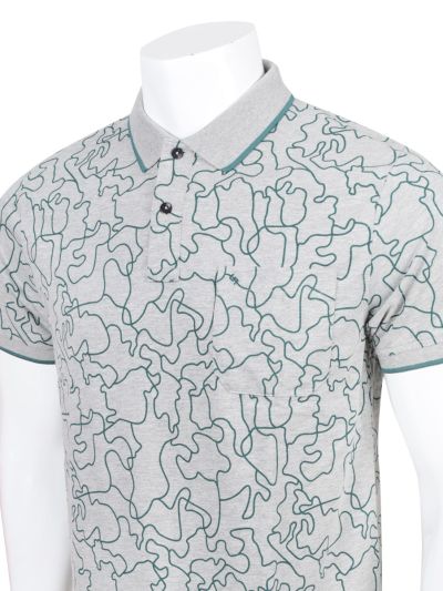 Classic Polo Men’s Premium Cotton Collar Half Sleeve Casual T-Shirt