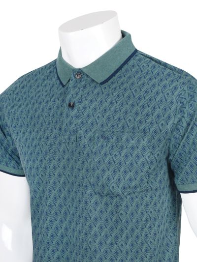 Classic Polo Men’s Premium Cotton Collar Half Sleeve Casual T-Shirt