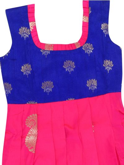 Graceful Essence Art Silk Readymade Girls Frock