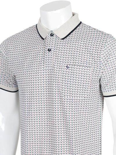 Classic Polo Men’s Premium Cotton Collar Half Sleeve Casual T-Shirt