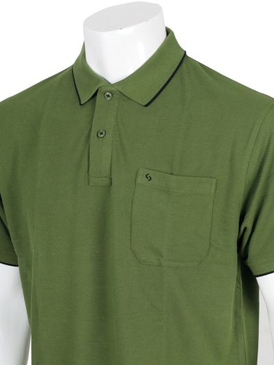 Classic Polo Men’s Premium Cotton Collar Half Sleeve Casual T-Shirt