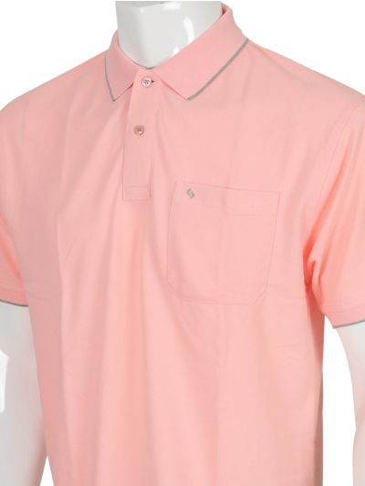 Classic Polo Men’s Premium Cotton Collar Half Sleeve Casual T-Shirt