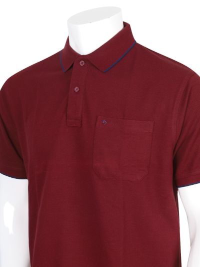 Classic Polo Men’s Premium Cotton Collar Half Sleeve Casual T-Shirt