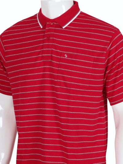 Classic Polo Men’s Premium Cotton Collar Half Sleeve Casual T-Shirt