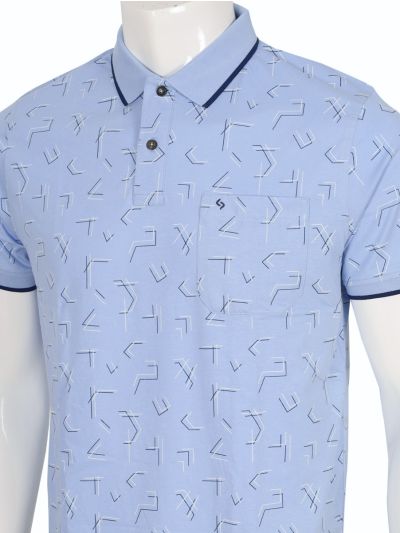Classic Polo Men’s Premium Cotton Collar Half Sleeve Casual T-Shirt