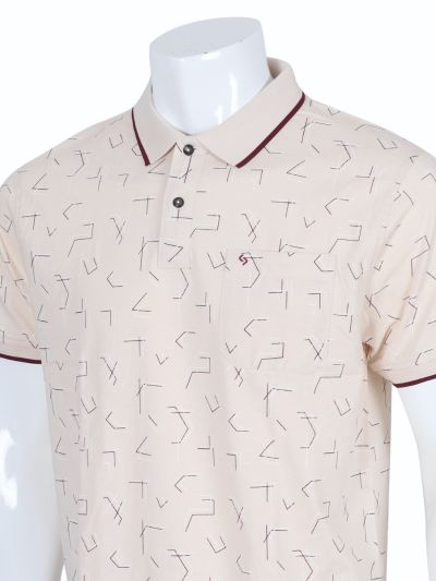 Classic Polo Men’s Premium Cotton Collar Half Sleeve Casual T-Shirt