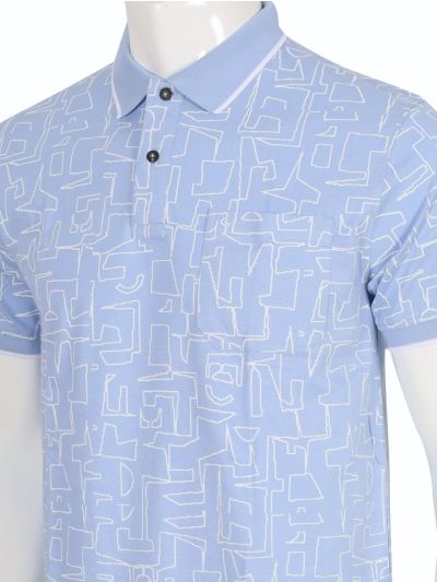 Classic Polo Men’s Premium Cotton Collar Half Sleeve Casual T-Shirt