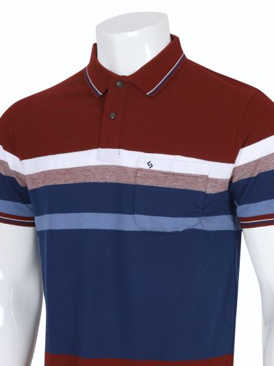 Classic Polo Men’s Premium Cotton Collar Half Sleeve Casual T-Shirt