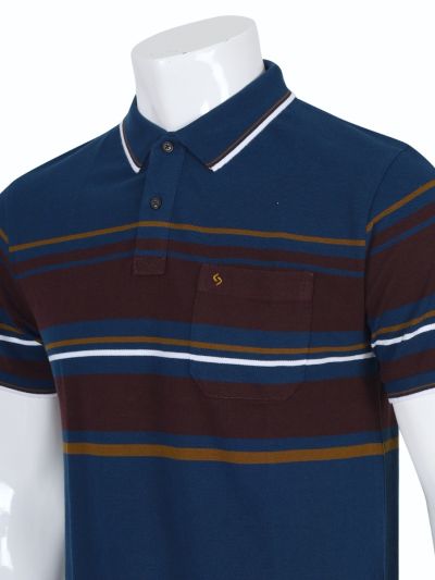 Classic Polo Men’s Premium Cotton Collar Half Sleeve Casual T-Shirt
