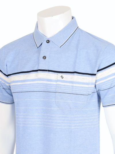 Classic Polo Men’s Premium Cotton Collar Half Sleeve Casual T-Shirt