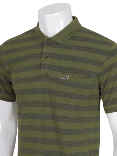 Men’s Premium Cotton Collar Half Sleeve Casual T-Shirt