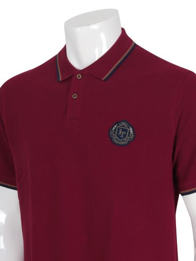 Men’s Premium Cotton Collar Half Sleeve Casual T-Shirt