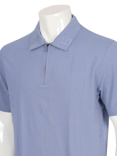 Men’s Classic Jersey Collar Half Sleeve Casual T-Shirt