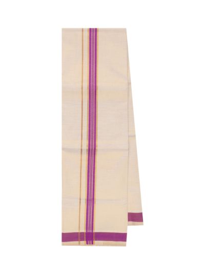KKV Men’s Half Sleeve Cotton Readymade Shirt and Dhoti Set | Traditional Ethnic Wear