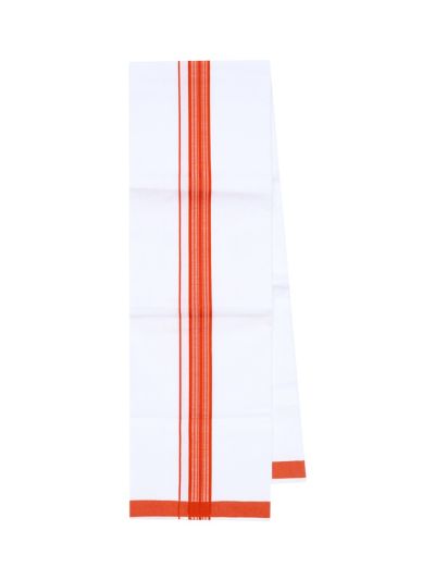 KKV Men’s Half Sleeve Cotton Readymade Shirt and Dhoti Set | Traditional Ethnic Wear