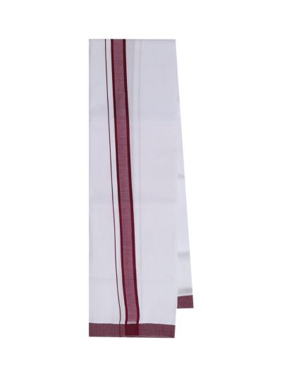 KKV Men’s Half Sleeve Cotton Readymade Shirt and Dhoti Set | Traditional Ethnic Wear