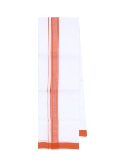 KKV Men’s Half Sleeve Cotton Readymade Shirt and Dhoti Set | Traditional Ethnic Wear
