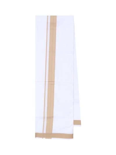 KKV Men’s Half Sleeve Cotton Readymade Shirt and Dhoti Set | Traditional Ethnic Wear