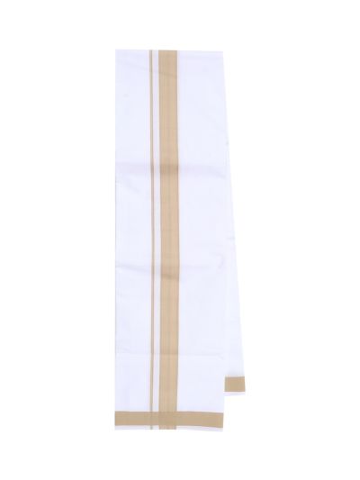 KKV Men’s Half Sleeve Cotton Readymade Shirt and Dhoti Set | Traditional Ethnic Wear